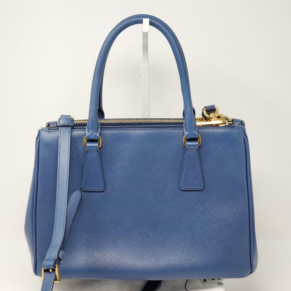 Auth Prada Small Galleria Saffiano Crossbody Bag - Picture 3 of 16